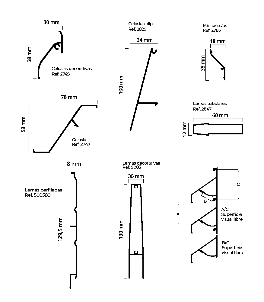 Lattices - Decorative Louvres