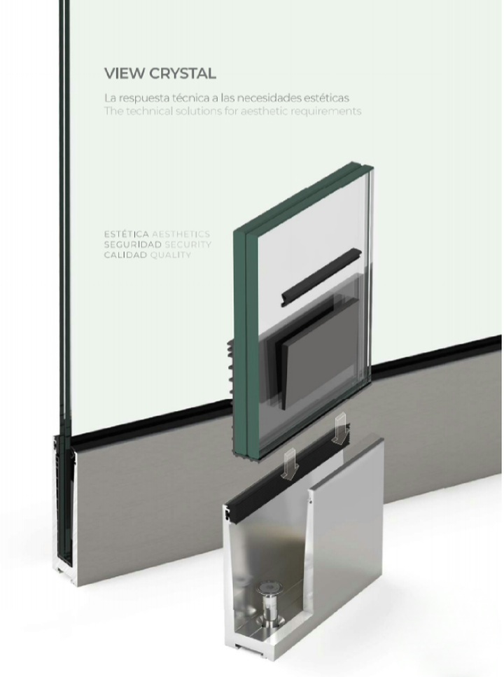 View Crystal Balustrade